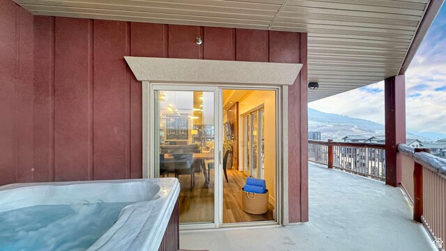 3000 Canyons Resort Dr Unit 4600, Park City, UT 84098 - exterior space featuring a hot tub