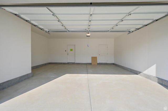 578 S 1080 W, American Fork, UT 84003 - garage featuring baseboards and a garage door opener