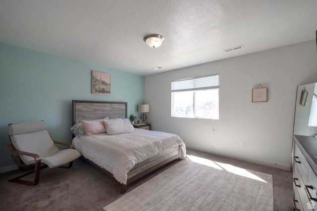 172 E Legacy Pkwy, Saratoga Springs, UT 84045 - bedroom featuring baseboards, a textured ceiling, visible vents, and carpet