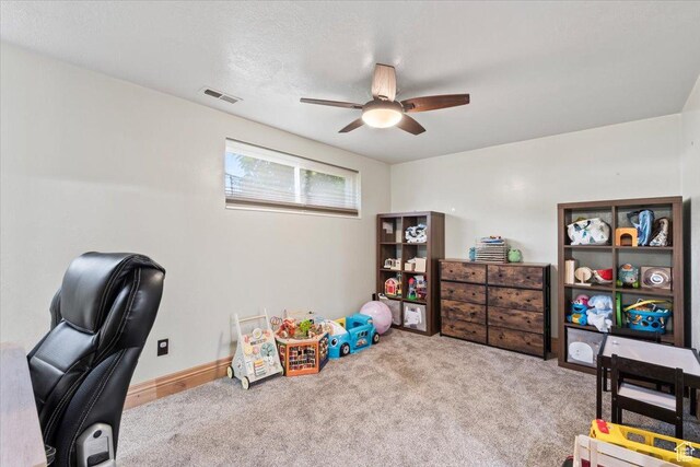 400 S 300 E, Pleasant Grove, UT 84062 - office space featuring visible vents, ceiling fan, and carpet