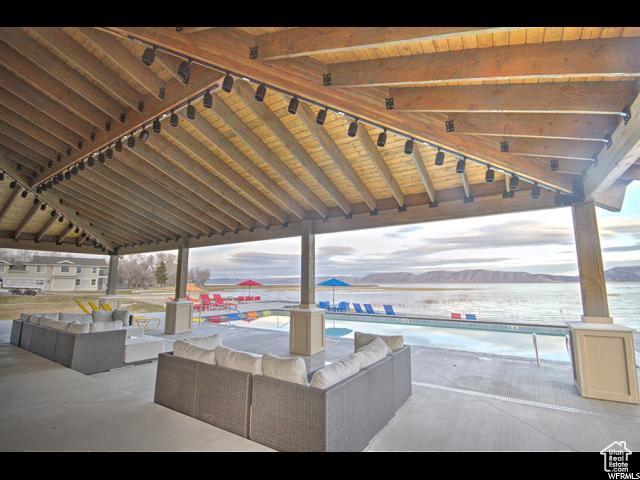 55 E Buttercup Ln Unit 42, Garden City, UT 84028 - view of patio / terrace with outdoor lounge area