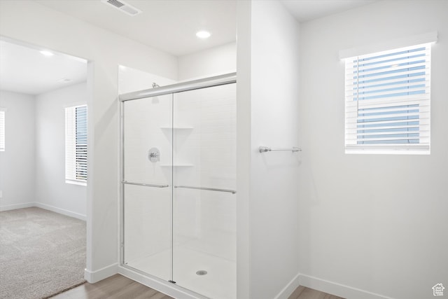 1345 N Harper Way Unit 0250, Tooele, UT 84074 - full bath with a stall shower, healthy amount of natural light, and recessed lighting