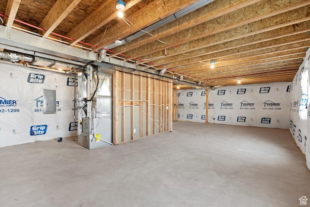 1345 N Harper Way Unit 0250, Tooele, UT 84074 - below grade area with electric panel and heating unit