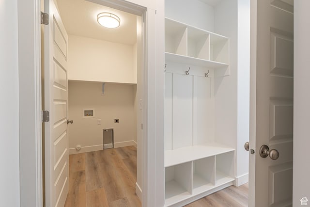 1038 W 2260 S Unit 105, Nibley, UT 84321 - mudroom featuring light wood finished floors