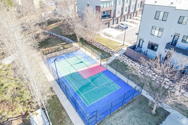 25 E Center Unit 10, North Salt Lake, UT 84054 - view of basketball court featuring fence and a tennis court