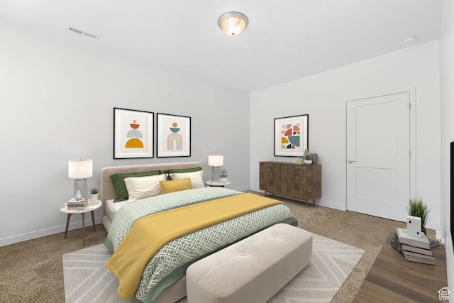 25 E Center Unit 10, North Salt Lake, UT 84054 - bedroom with baseboards and visible vents