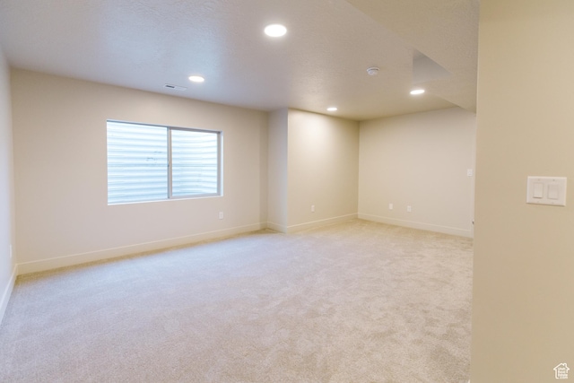 174 W Autumn Ln N Unit 138, Saratoga Springs, UT 84045 - unfurnished room featuring light carpet, recessed lighting, and baseboards