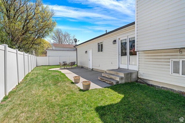 1480 W 650 S, Lehi, UT 84043 - view of yard featuring a patio area and fence private yard