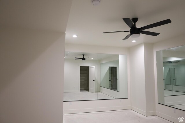 3896 N Eagle Ridge Dr Unit 61, Eden, UT 84310 - interior space with recessed lighting and baseboards