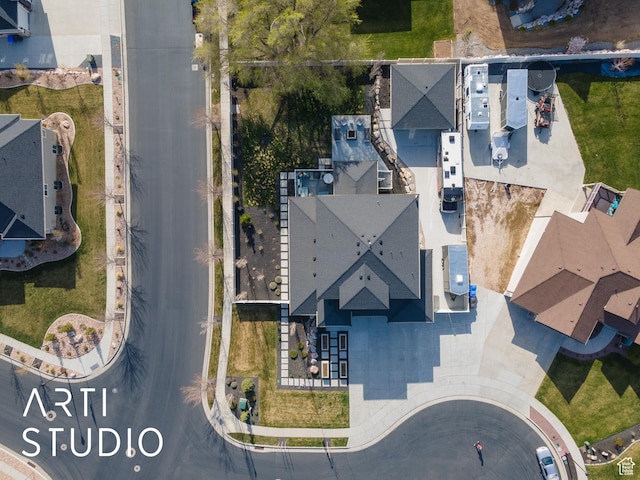 drone / aerial view