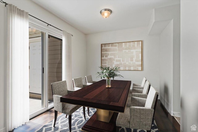171 S Carrick Dr, Salt Lake City, UT 84115 - dining area featuring wood finished floors