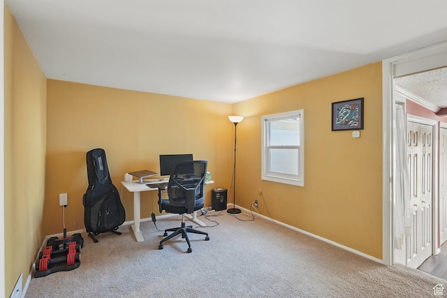 1148 E Kensington Ave, Salt Lake City, UT 84105 - office with carpet flooring and baseboards