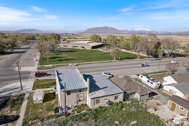 14 E Main St, Goshen, UT 84633 - bird's eye view featuring a mountain view