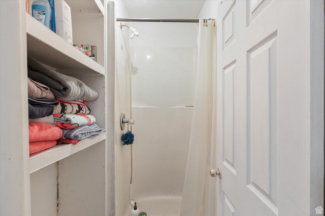 14 E Main St, Goshen, UT 84633 - bathroom with a shower stall
