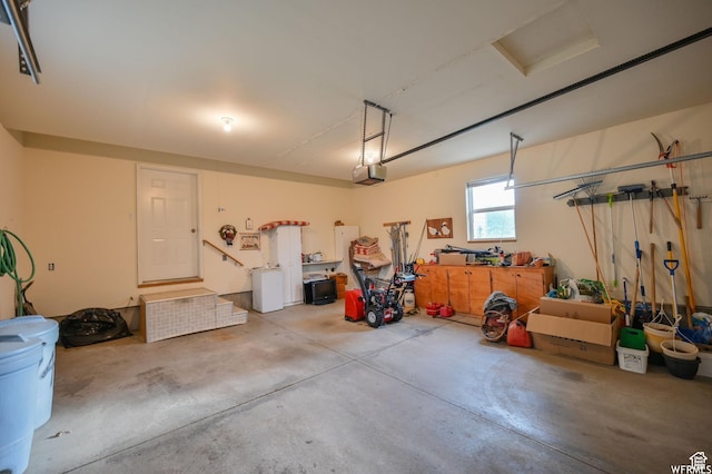9906 E Lake Pines Dr Unit 1187, Heber City, UT 84032 - garage featuring a garage door opener