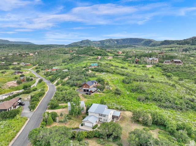 9906 E Lake Pines Dr Unit 1187, Heber City, UT 84032 - drone / aerial view featuring a mountain view