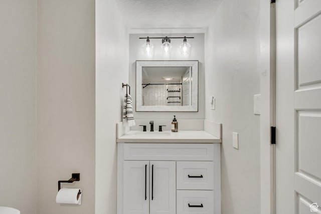 10078 S Shetland Cir S, Jordan, UT 84009 - full bathroom with toilet, vanity, and a shower with curtain