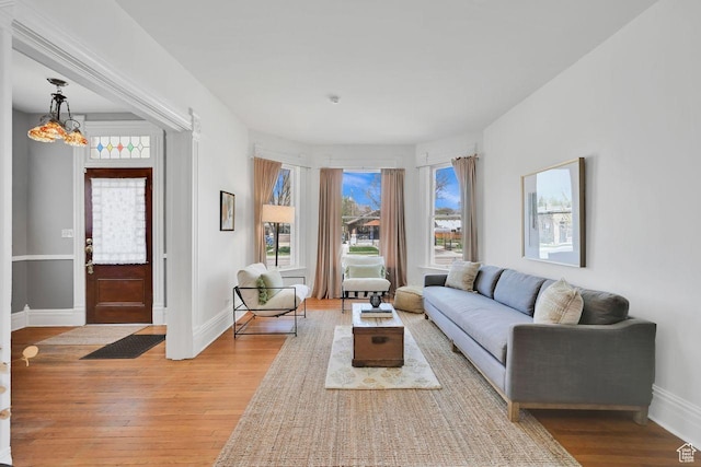 408 E 1700 S, Salt Lake City, UT 84115 - living area with light wood-style floors and baseboards