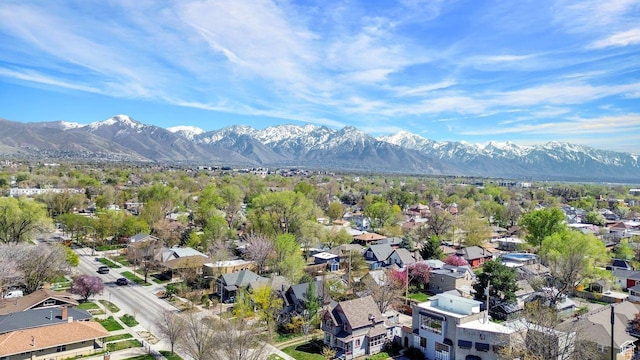 408 E 1700 S, Salt Lake City, UT 84115 - aerial view with a residential view and a mountain view