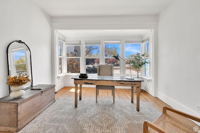 408 E 1700 S, Salt Lake City, UT 84115 - home office with light wood-type flooring and baseboards