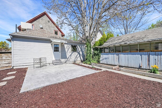 408 E 1700 S, Salt Lake City, UT 84115 - back of property with a patio area, entry steps, and fence