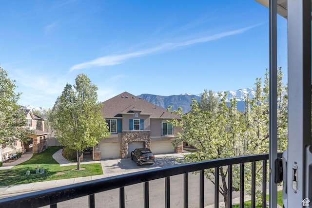 1113 W 160 N, Pleasant Grove, UT 84062 - balcony with a mountain view