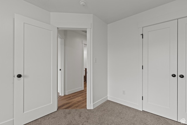 232 N 300 W, Preston, ID 83263 - unfurnished bedroom with carpet, baseboards, and a closet