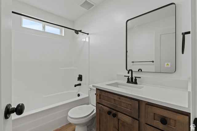 232 N 300 W, Preston, ID 83263 - full bathroom with vanity, toilet, and shower / bath combination