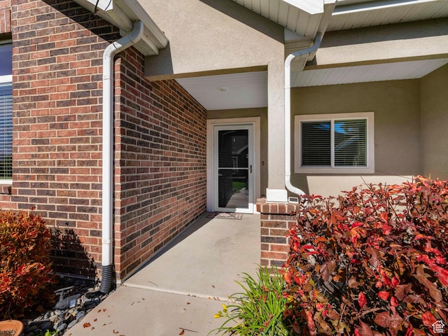 1262 S 50 E Unit 3, Lehi, UT 84043 - doorway to property with brick siding