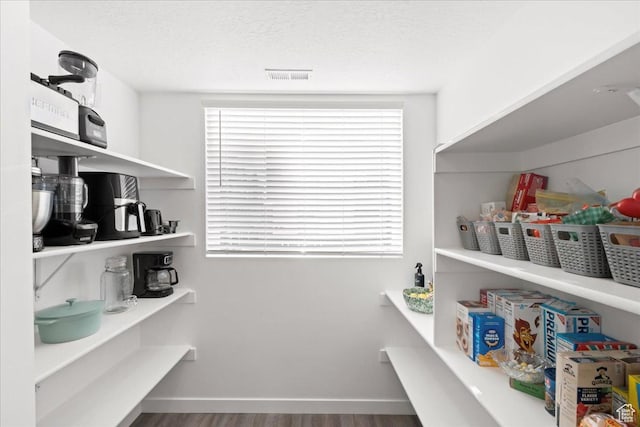 storage area featuring visible vents