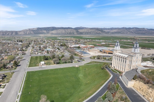 44 E 400 N, Manti, UT 84642 - bird's eye view with a mountain view