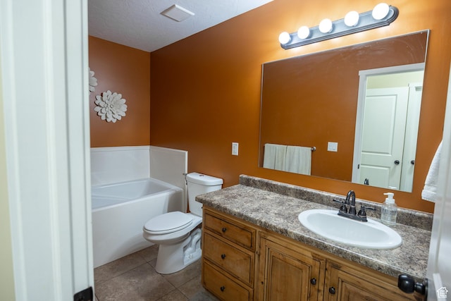 1221 W 2415 S, Nibley, UT 84321 - full bath featuring toilet, a bath, vanity, and tile patterned flooring