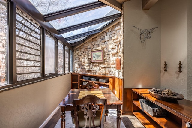 1485 Empire Ave Unit 506, Park City, UT 84060 - sunroom featuring plenty of natural light and a skylight
