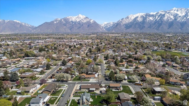 282 E 9545 S, Sandy, UT 84070 - drone / aerial view featuring a mountain view and a residential view