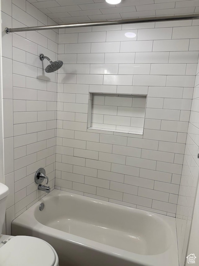 3049 S Orchard Dr Unit B, Bountiful, UT 84010 - full bath with toilet and shower / tub combination