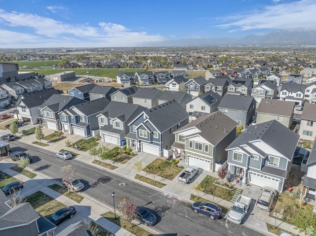 14843 S Beckenbauer Ave, Herriman, UT 84096 - drone / aerial view featuring a residential view