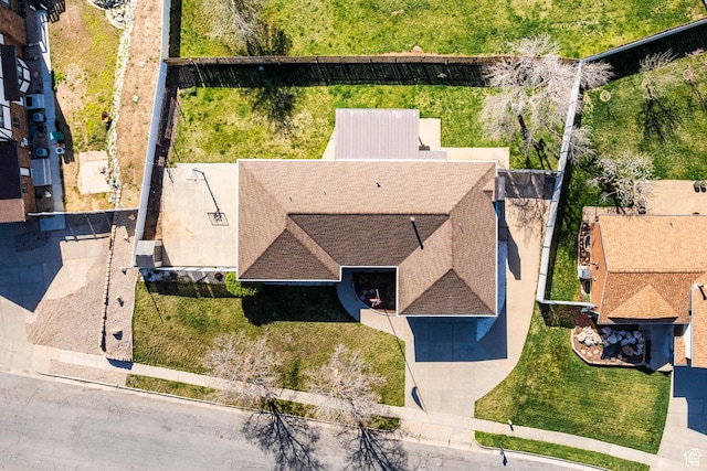 drone / aerial view