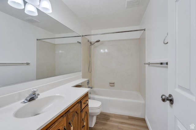 1769 Cobblestone Dr, Provo, UT 84604 - full bath featuring vanity, wood finished floors, and tub / shower combination