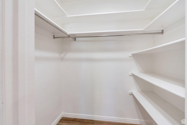 1769 Cobblestone Dr, Provo, UT 84604 - spacious closet featuring wood finished floors