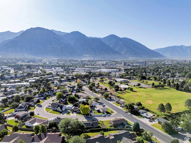 1769 Cobblestone Dr, Provo, UT 84604 - bird's eye view of a mountainous background