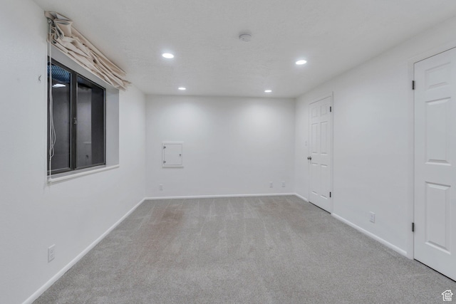 1769 Cobblestone Dr, Provo, UT 84604 - carpeted spare room featuring recessed lighting and a smoke detector
