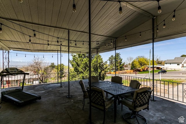 4455 S Aspen Hollow Ln, Holladay, UT 84117 - view of patio / terrace featuring outdoor dining area