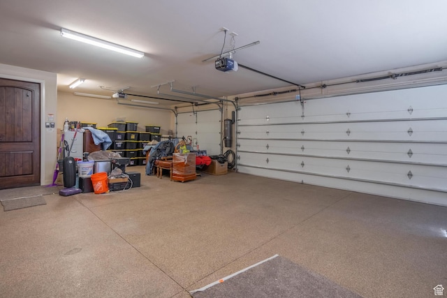 1844 N Wellington St, Washington, UT 84780 - garage featuring a garage door opener