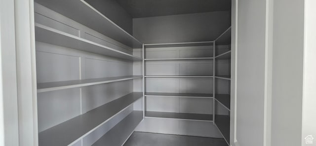 view of pantry