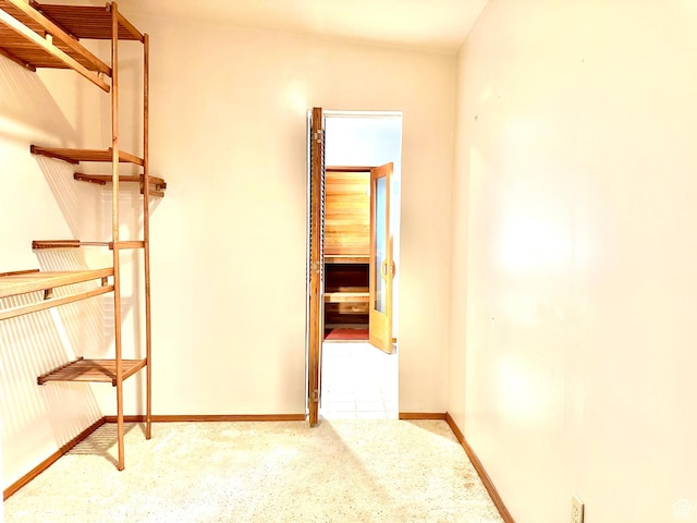 hall with baseboards