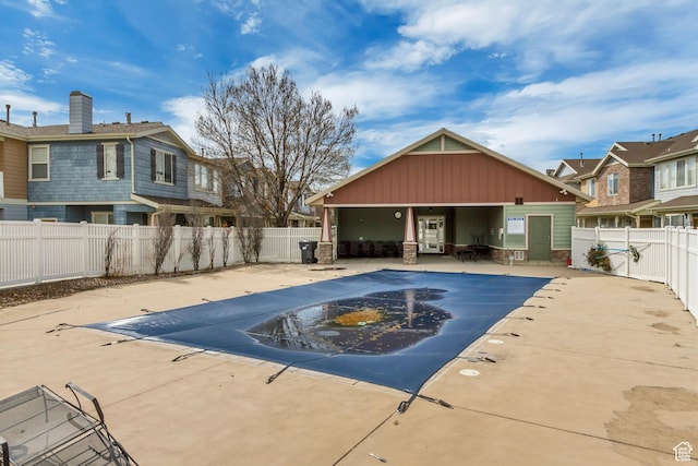 24 S 1520 W, Pleasant Grove, UT 84062 - pool with a patio area and a fenced backyard