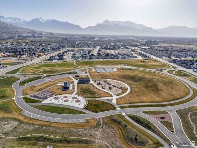 4434 W Glendon Dr, Lehi, UT 84043 - drone / aerial view featuring a mountain view