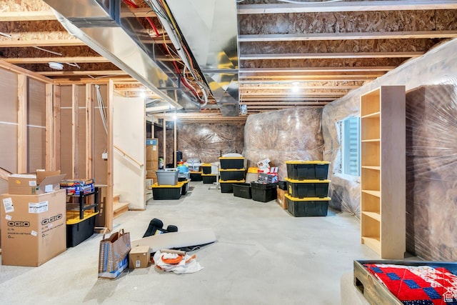 4434 W Glendon Dr, Lehi, UT 84043 - basement featuring stairs
