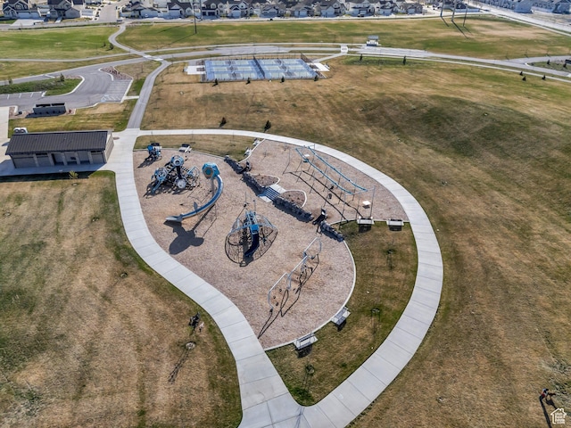 4434 W Glendon Dr, Lehi, UT 84043 - bird's eye view with a residential view
