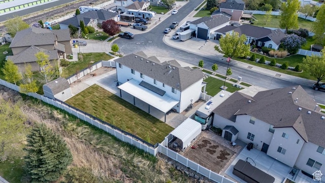4634 W Baldy Dr, West Jordan, UT 84088 - bird's eye view featuring a residential view